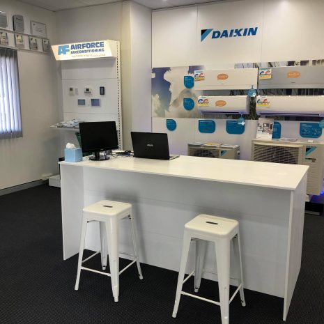 daikin showroom airforce airconditioning